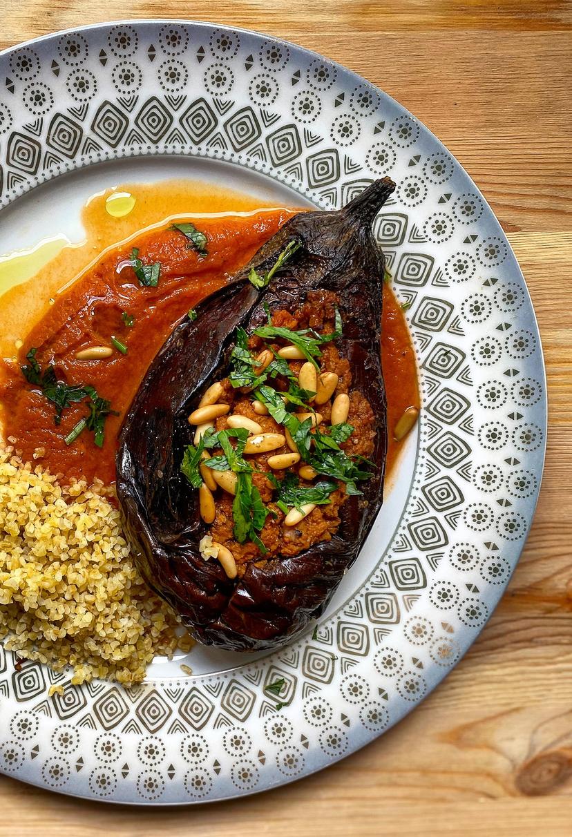 Badimcan Dolma (Stuffed Eggplant)